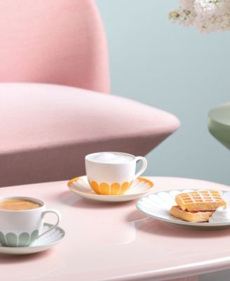 Fleur Floral 7.75 oz. Coffee Cup