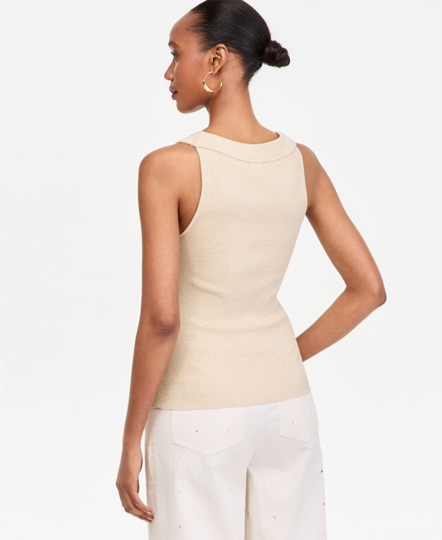 Women's Scoop-Neck Sweater Tank