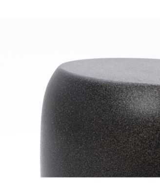 with Accents Round Side Table, 19.5" Tall Indoor/Outdoor Accent Table