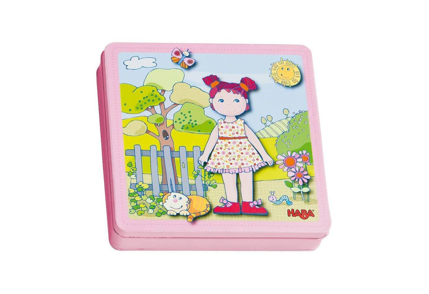 Детские игрушки Haba Lilli Magnetic Travel Dress-Up Activity, 54-Piece Set, Ages 3+ — фото 3