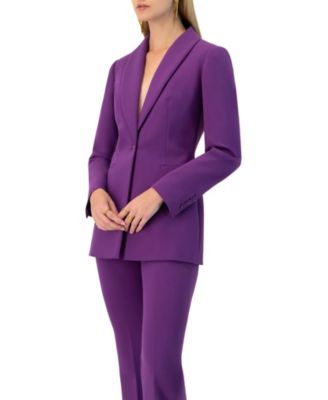 Women's Shwal Collar Single-Breasted Blazer