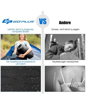 Two Person Waterproof Sleeping Bag with Two Pillows