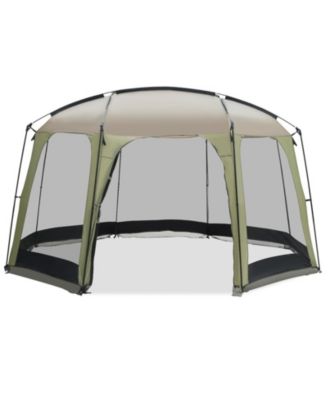 Six to Eight Person Canopy Tent with Zippered Door