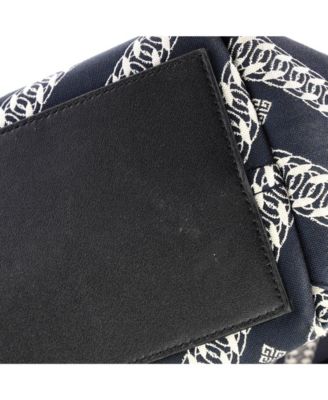 Medium Bond Shopper Tote Logo Jacquard Canvas