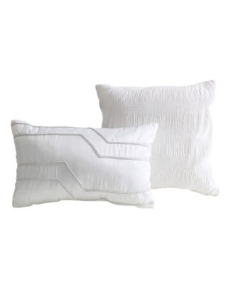 Blanca Jacquard Geometric 5-Pc. Comforter Set, Queen