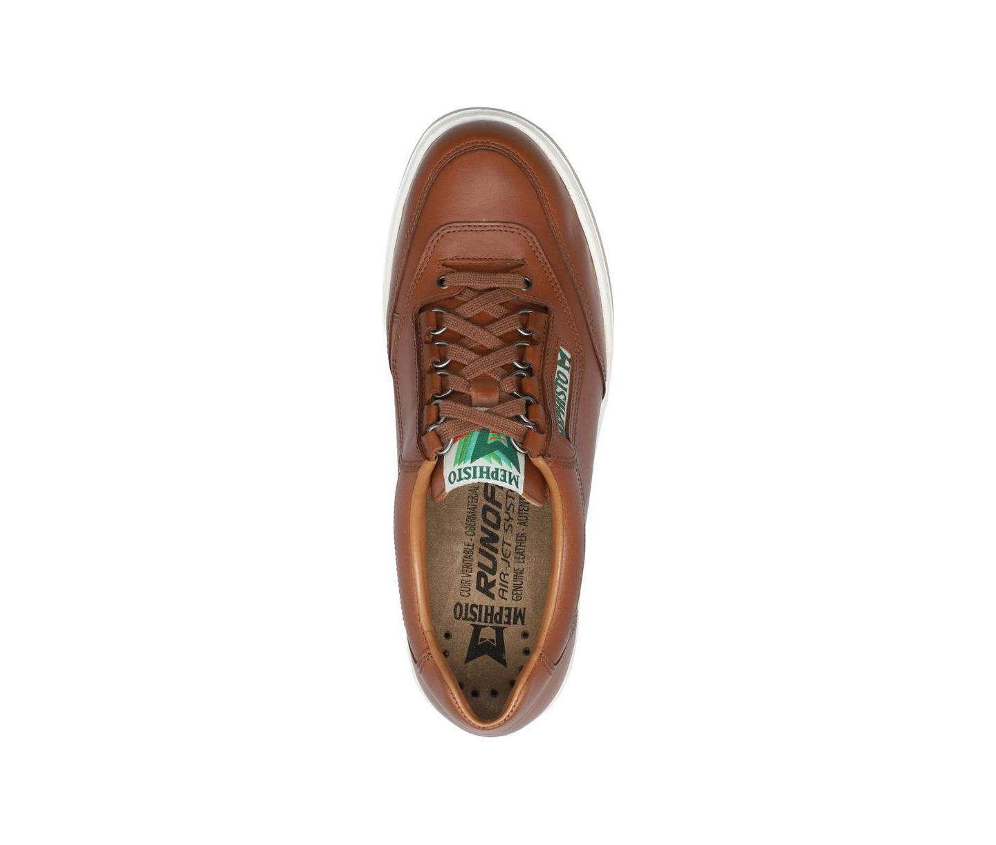 Мужские кроссовки Mephisto Match Hazelnut Leather, цвет: Ореховый — фото 4
