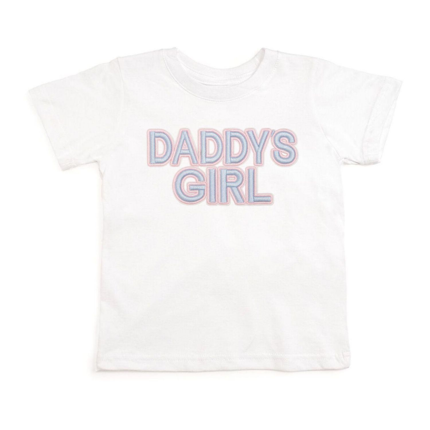 Baby Girls Daddy's Patch Short Sleeve T-Shirt