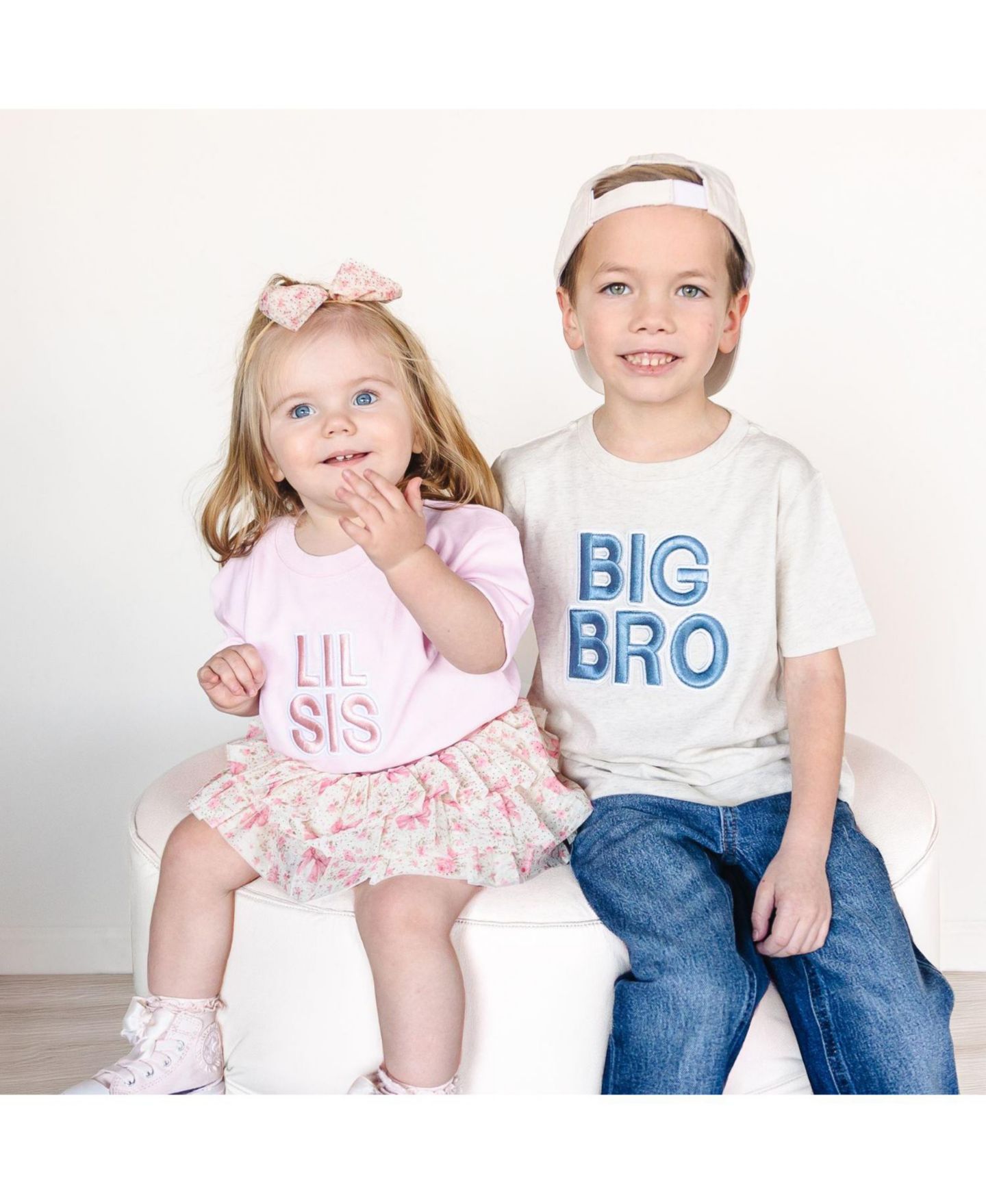 Футболка Sweet Wink Big Bro Embroidered Patch Short Sleeve для мальчиков — фото 6