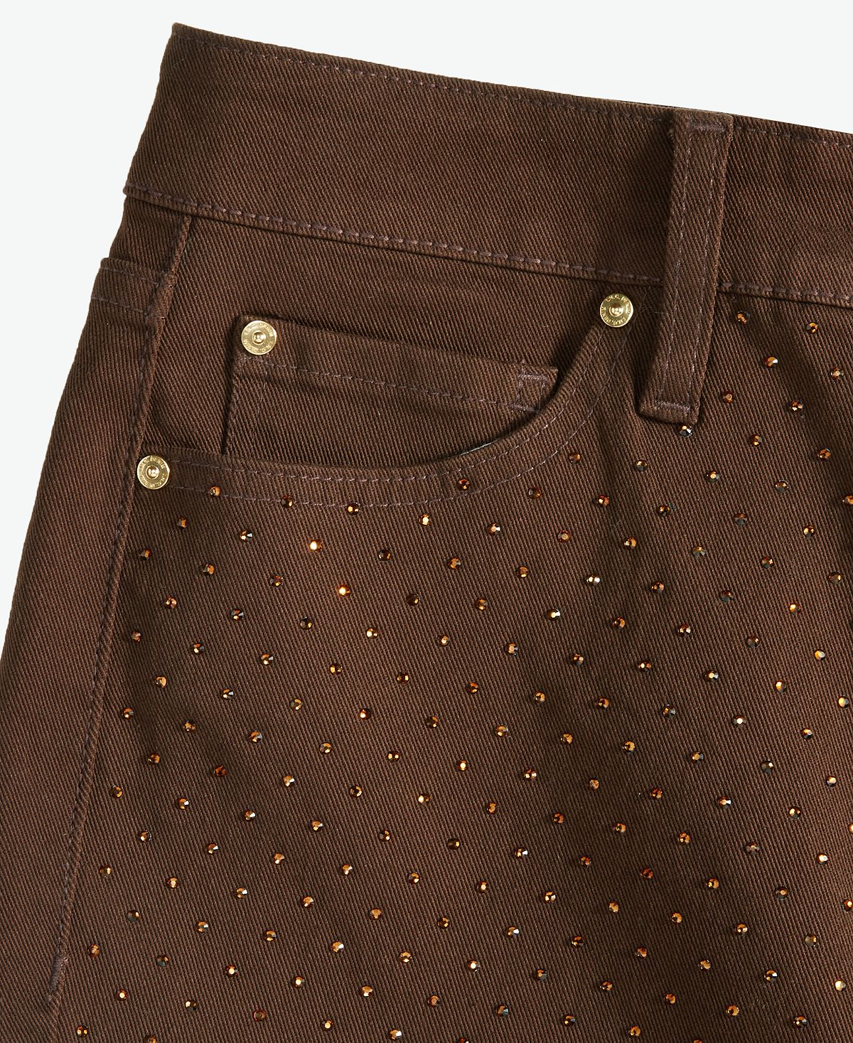 I.N.C. International Concepts Women's Crystal Embellished Straight Ankle Jeans, Macy's Exclusive view 5 — MAYCSS fashion products