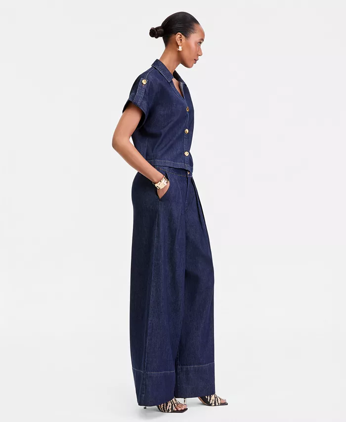 Women's High-Rise Wide-Leg Jeans - thumbnail 4