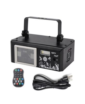 6-Effect RGB Laser Stage Light with 5D Pulsed Illusion