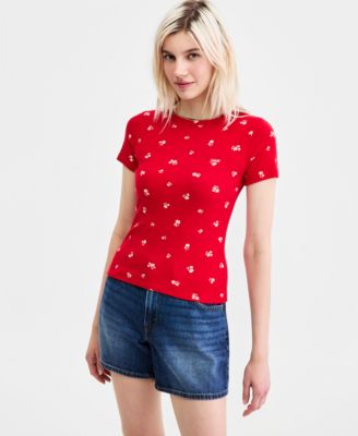 Women's Hayes Slim-Fit Short-Sleeve Crewneck T-Shirt