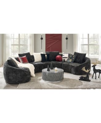 Veda Velvet Ball Pillow 12" - Burgundy