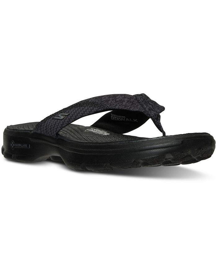 Skechers - Women's GOwalk 3 - Pizazz Flip Flop Walking Sandals from Finish Line