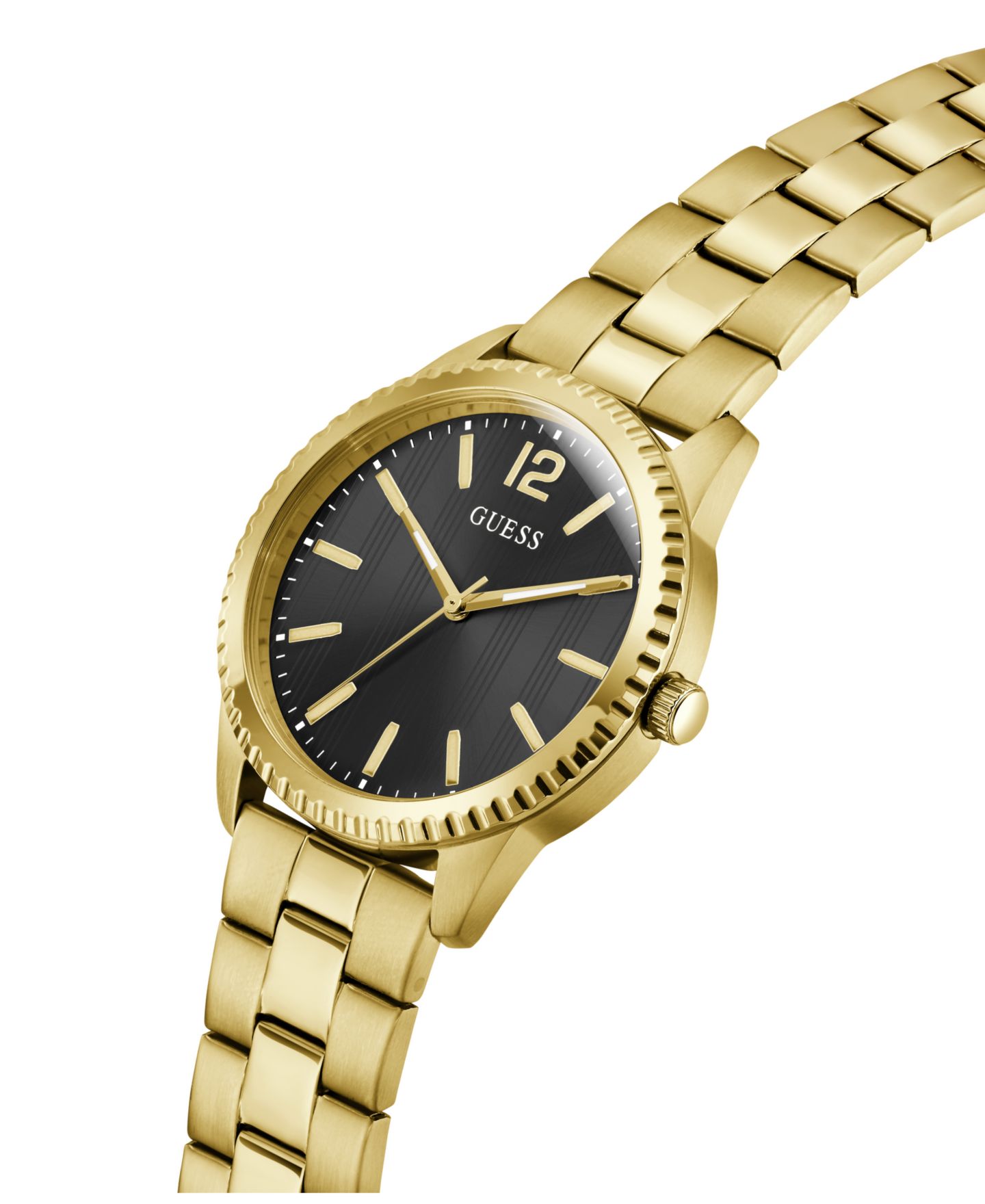 Мужские часы GUESS Gold-Tone Stainless Steel, 40mm — фото 4