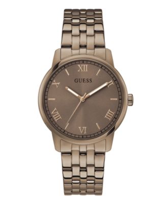 Men's Coffee-Tone Stainless Steel Watch, 40mm