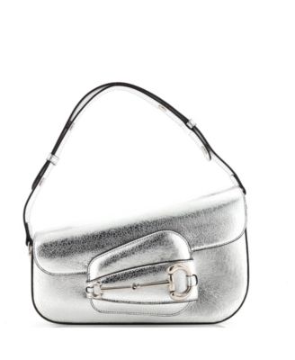 Small Horsebit 1955 Asymmetric Shoulder Bag Leather