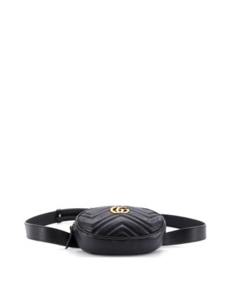 GG Marmont Belt Bag Matelasse Leather