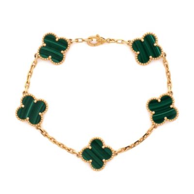 Vintage Alhambra 5 Motifs Bracelet