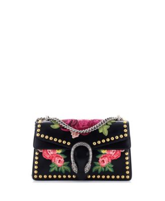 Small Dionysus Bag Embroidered Studded Leather