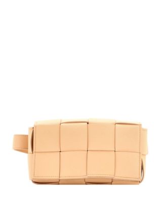 Cassette Belt Bag Maxi Intrecciato Leather