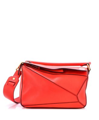 Small Puzzle Bag Leather