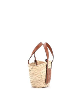 Small Basket Tote Raffia