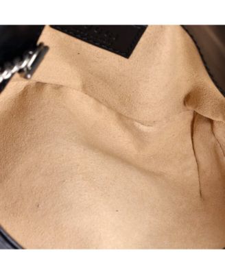 GG Marmont Flap Belt Bag Matelasse Leather