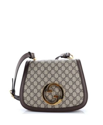 Medium Blondie NM Top Handle Bag GG Coated Canvas