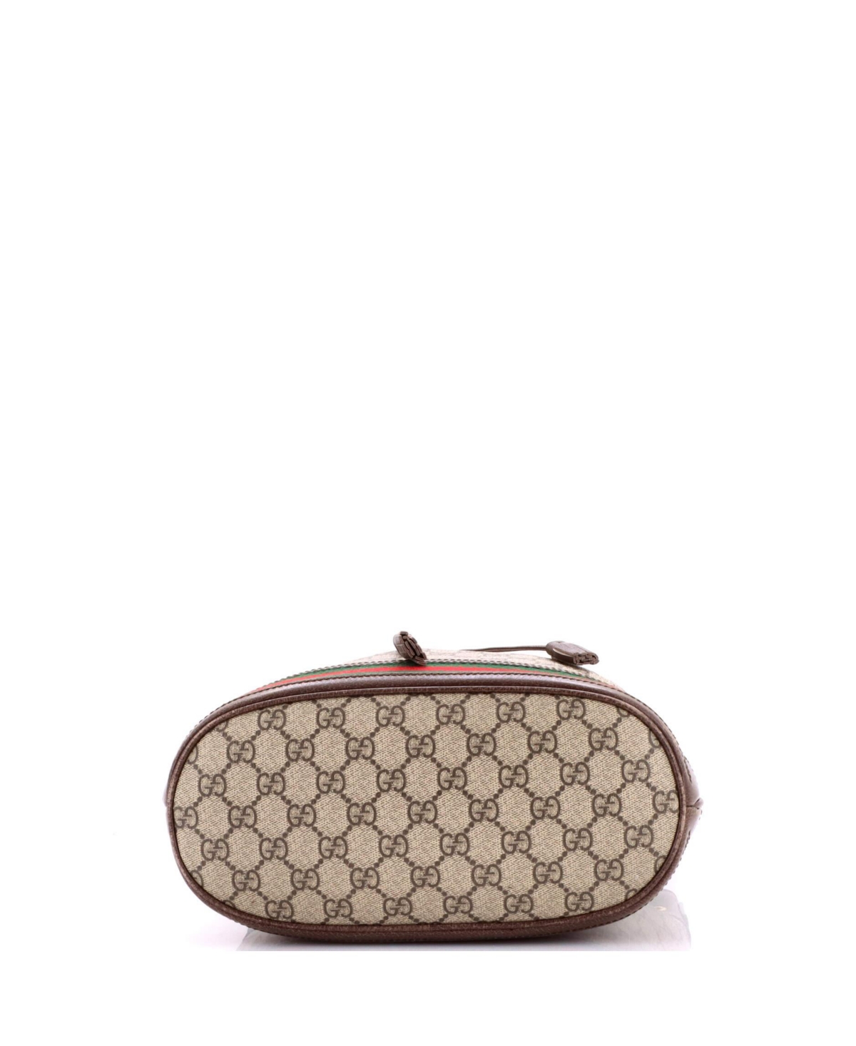 Pre-Owned Gucci Medium Ophidia Bucket Bag Gg Coated Canvas