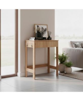 Yaak Desk, 1 Drawer, 4 Legs, Oak