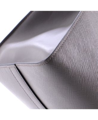 Medium Monochrome Tote Saffiano with City Calf