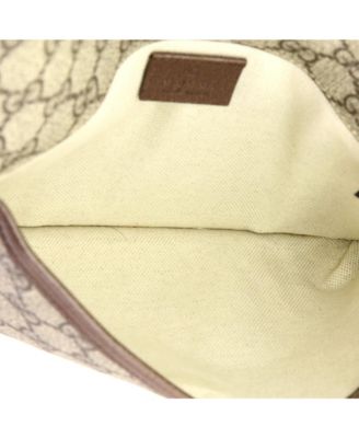 Neo Vintage Flap Belt Bag GG Coated Canvas