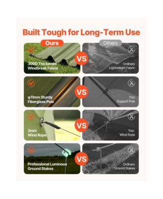 Pop Up Gazebo Screen Tent with Carry Bag