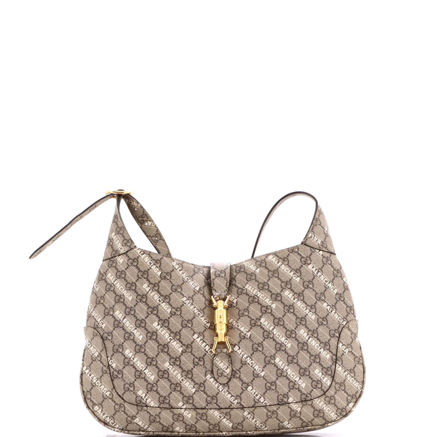 Medium x Balenciaga The Hacker Project Jackie 1961 Hobo GG Coated Canvas