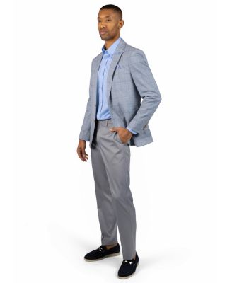 Men's Melange Windowpane Sport Coat
