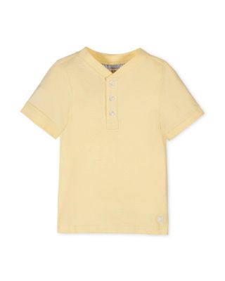 Boys Organic Short Sleeve Henley Tee