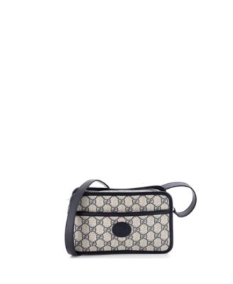 Mini Interlocking G Patch Camera Bag GG Coated Canvas