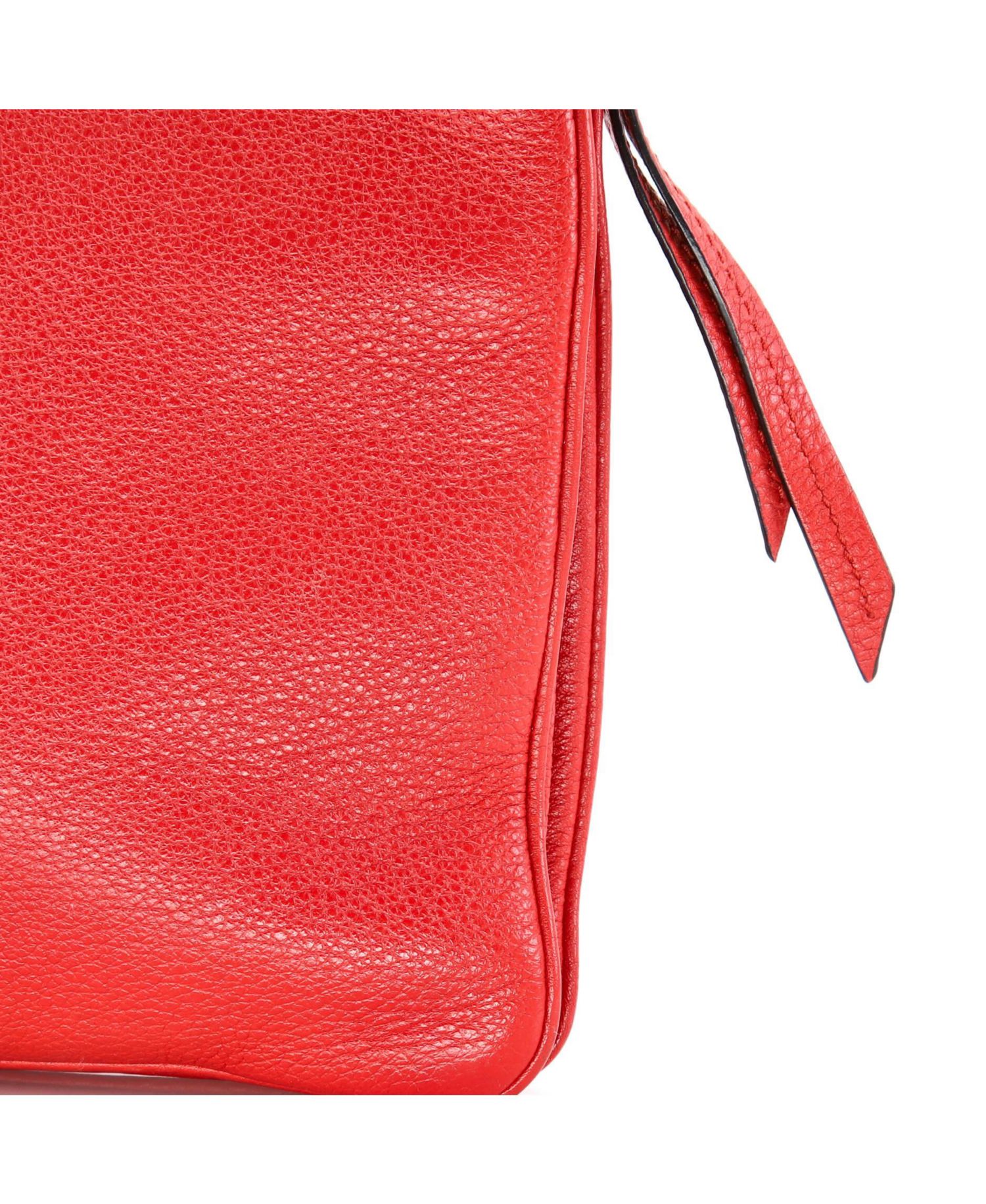 Small Double Zip Crossbody Bag Vitello Daino