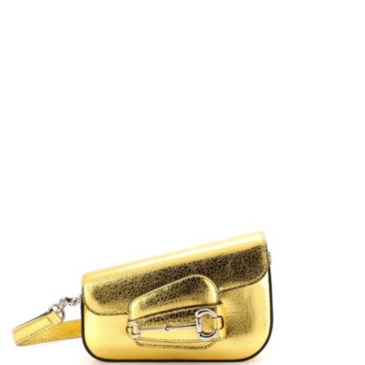 Mini Horsebit 1955 Asymmetric Shoulder Bag Leather