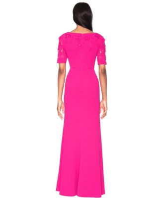 maxi dress and denim jacket Pink