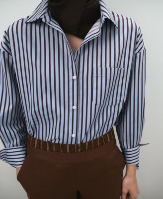 Women's Striped Cotton Shirt