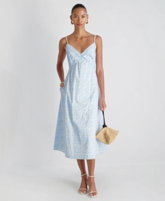 Women's Floral Print Midi Dress