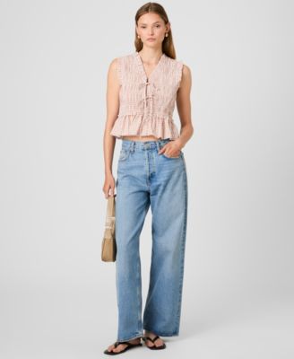 Women's Sleeveless V-Neck Top