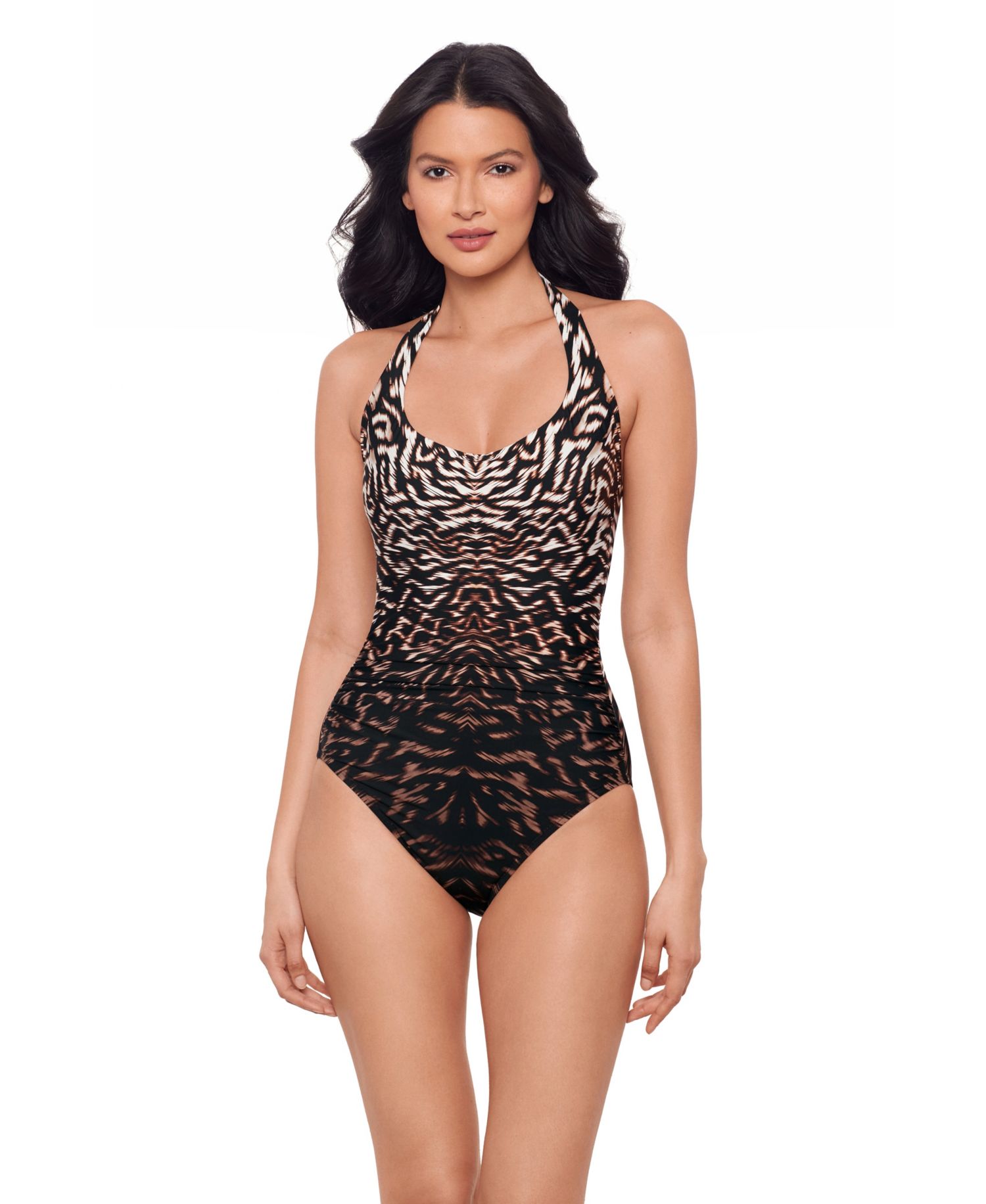 Women's Utopia Scoop Neck Underwire One-Piece Swimsuit