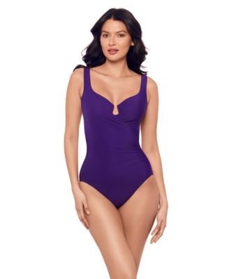 Women's Must Have Escape One-Piece Allover Slimming Underwire Swimsuit