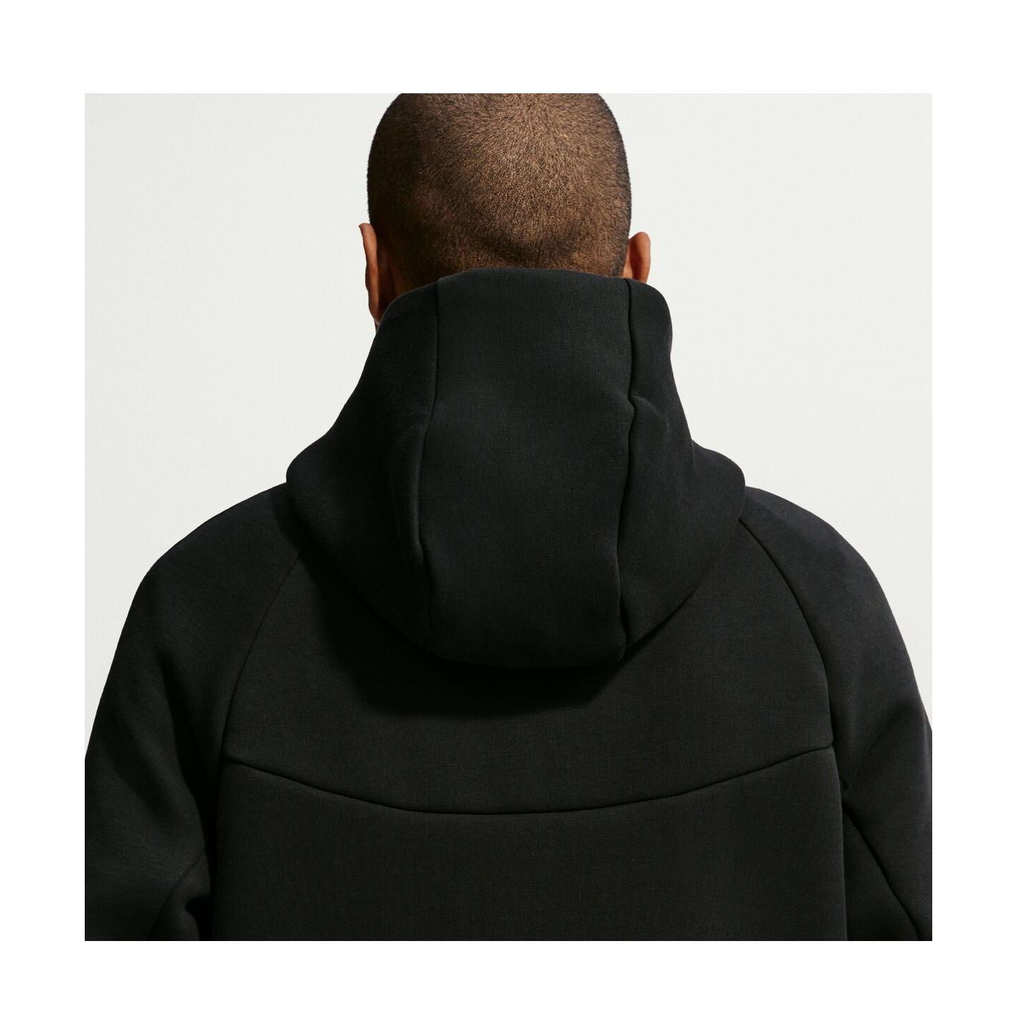 Мужское худи Nike Black Usmnt 2026 Tech Fleece Windrunner Full-Zip — фото 4