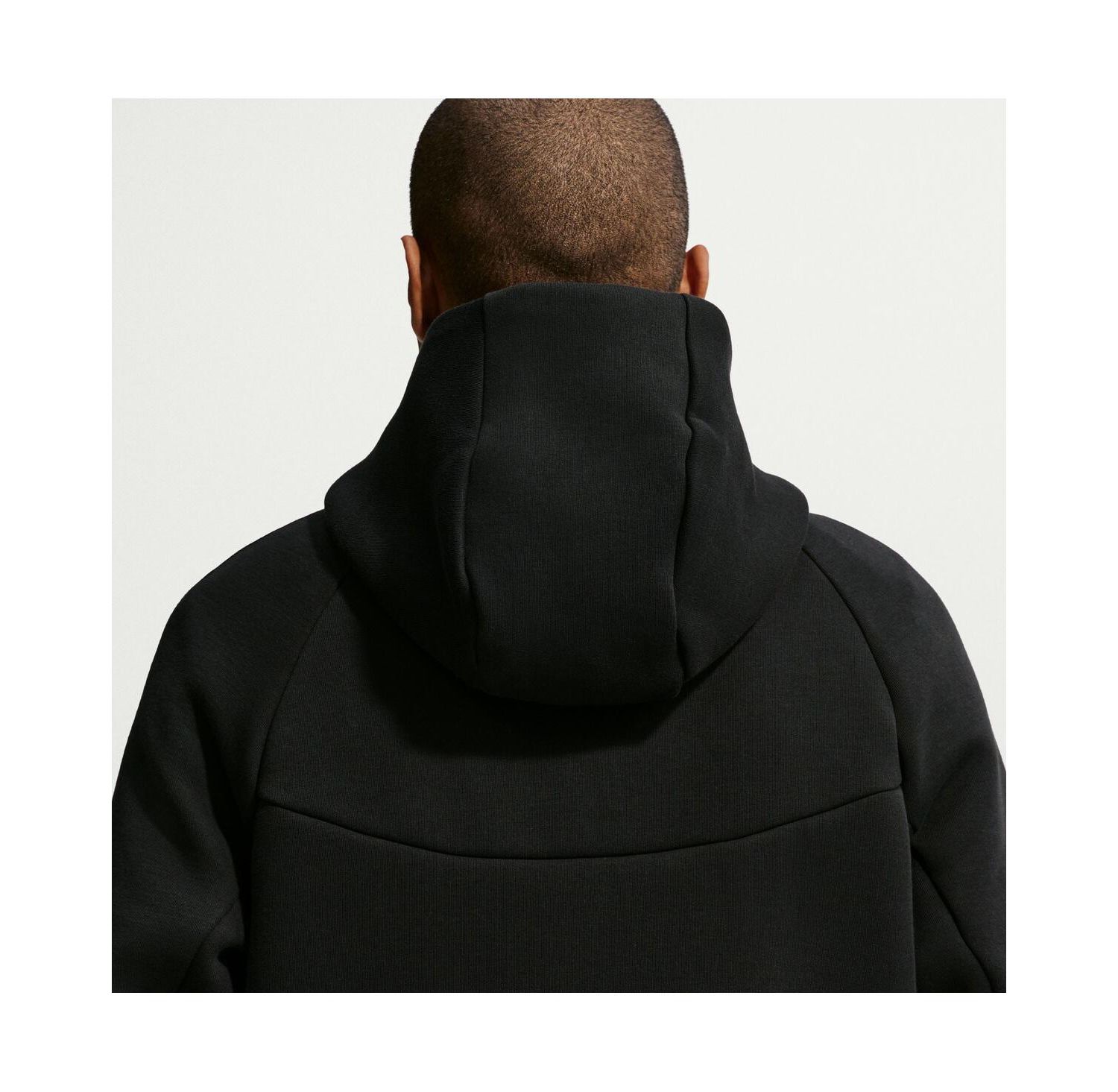 Men's Black USMNT 2026 Tech Fleece Windrunner Full-Zip Hoodie
