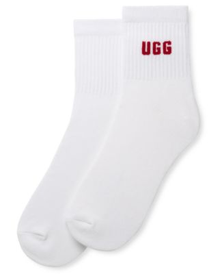 UGG Women's 2-Pack Quinlin Logo Quarter Socks