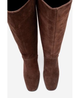 Women's Taly Leather Block Heel Knee High Boot